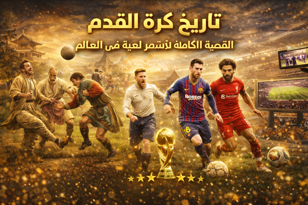 تاريخ كرة القدم | القصة الكاملة لأشهر لعبة في العالم