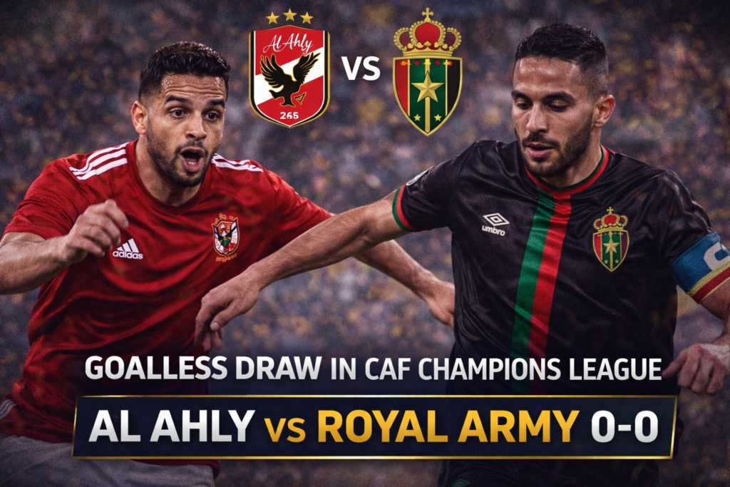 Al Ahly vs AS FAR (Royal Army) 0-0: Full Match Report, Tactical Analysis & CAF Champions League Implications