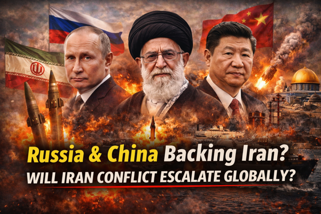 Russia and China Backing Iran? Geopolitical Analysis of a Potential Power Shift in the Middle East Conflict
