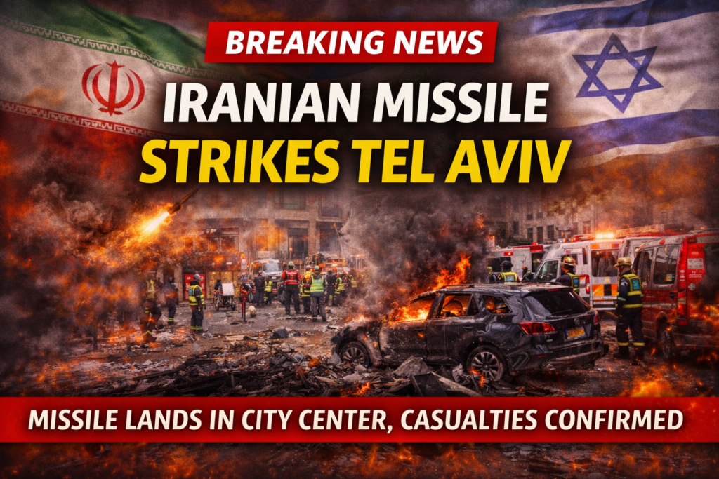 Iranian Missile Strikes Central Tel Aviv: Breaking Down the Geopolitical Implications