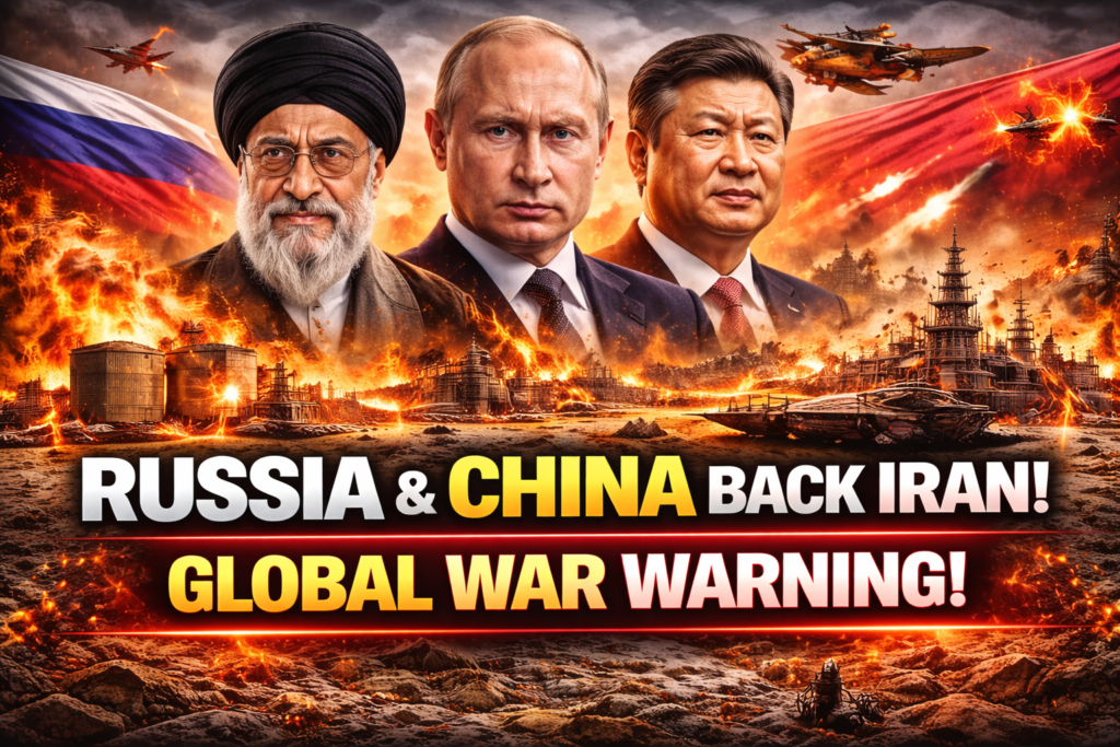 The Emerging Global Power Struggle: Iran, Israel, the United States, Russia, and China in a New Geopolitical Confrontation