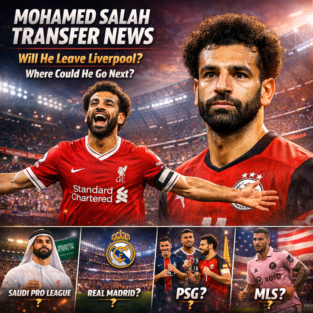 Mohamed Salah Transfer News: Will He Leave Liverpool and Where Could He Go Next?